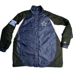 Vintage NFL Team Apparel Dallas Cowboys Jacket Pre ‘09 NFC Logo Patch Sz XXL